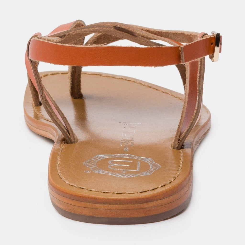 Sandales Essentielles Morris - Orange - Les Bagatelles* - The Bradery