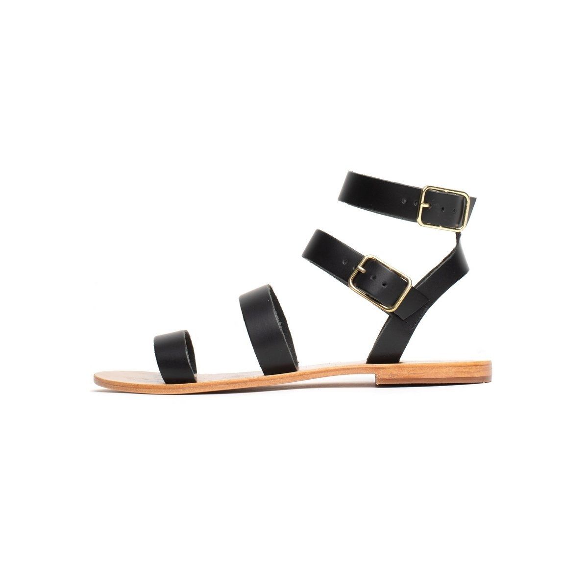 White Sun - Sandales Essentielles Paco - Noir - Femme