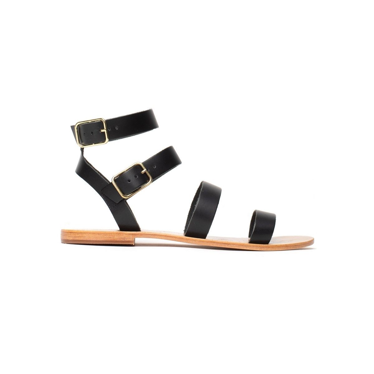 White Sun - Sandales Essentielles Paco - Noir - Femme