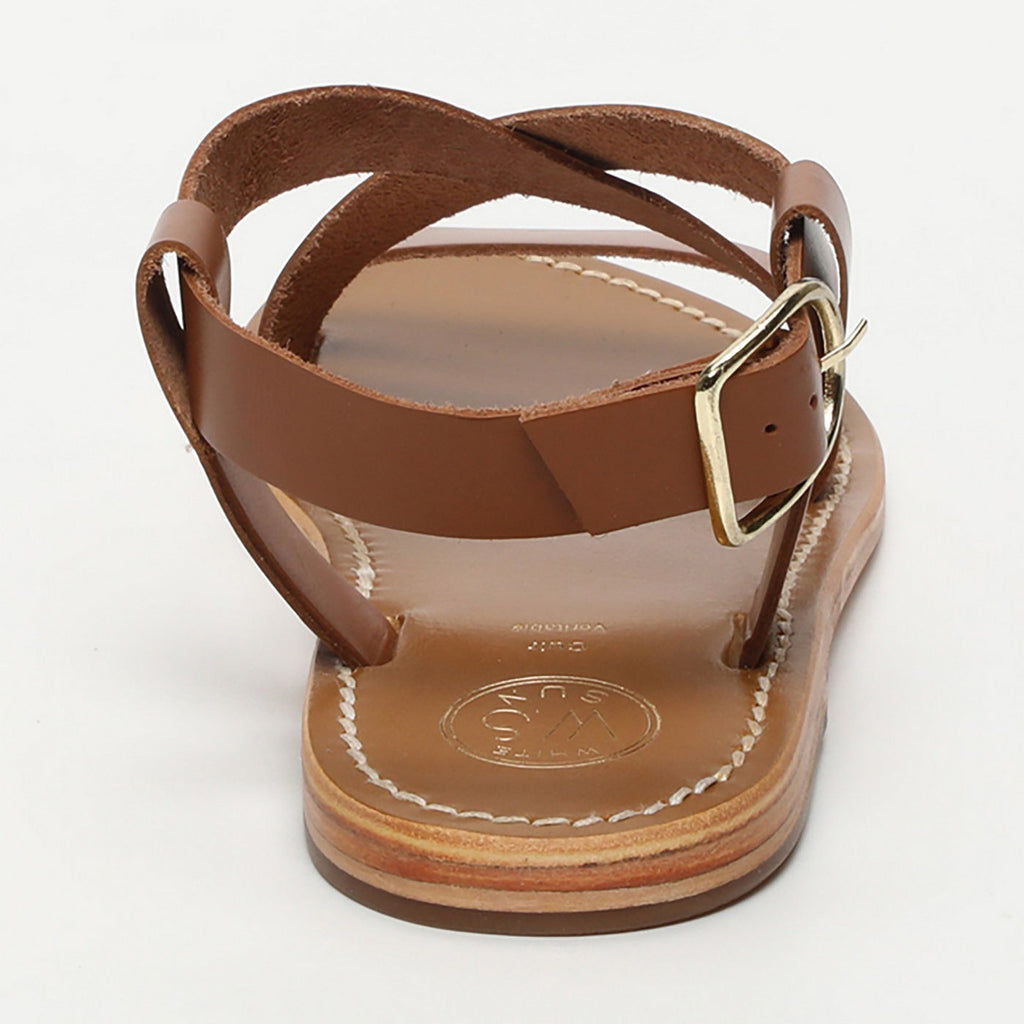 White Sun - Sandales Tenzin - Camel Buff - Camel