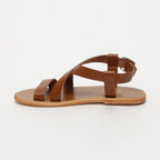 White Sun - Sandales Tenzin - Camel Buff - Camel