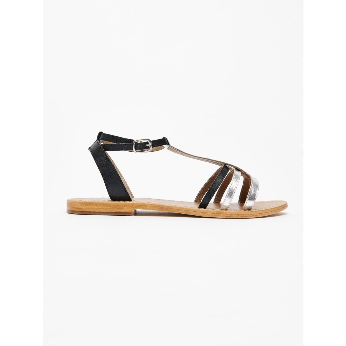 Sandales Essentielles Thoasa - Argent / Noir - White Sun - White Sun* - The Bradery