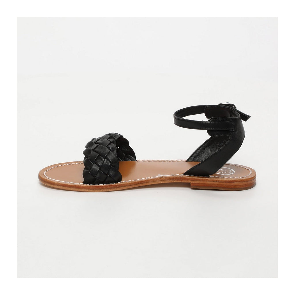 White Sun - Sandales Damayanthi - Black Sheep Nappa - Black