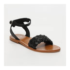 White Sun - Sandales Damayanthi - Black Sheep Nappa - Black