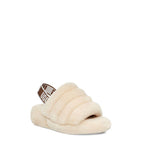 Sandales Fluff Yeah Slide - Beige - Femme - UGG - The Bradery