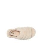 Sandales Fluff Yeah Slide - Beige - Femme - UGG - The Bradery
