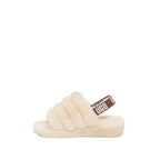 Sandales Fluff Yeah Slide - Beige - Femme - UGG - The Bradery