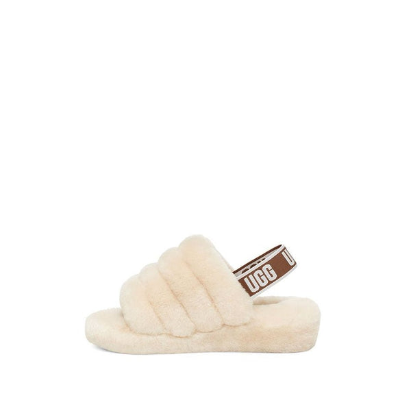 Sandales Fluff Yeah Slide - Beige - Femme - UGG - The Bradery