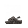 Sandales Fluff Yeah Slide - Gris - Femme - UGG - The Bradery