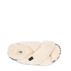 Sandales Fuzz Sugar Cross Slide - Beige - Femme - UGG - The Bradery