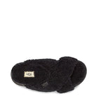 Sandales Fuzz Sugar Cross Slide - Noir - Femme - UGG - The Bradery