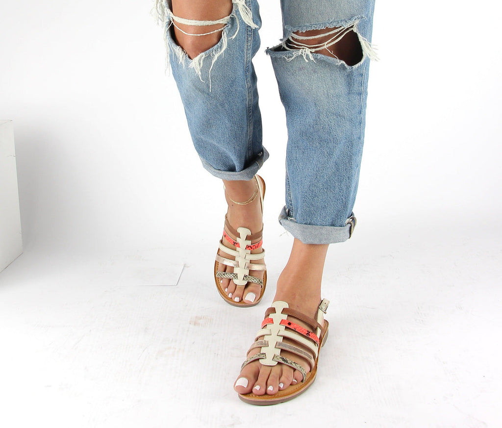 Sandales GAMAL - BEIGE Sandales Nalaïm
