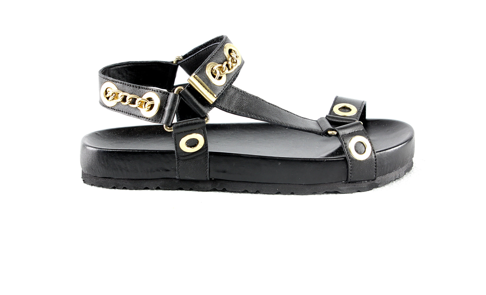 Sandales Henia - Noir Sandales Nalaïm
