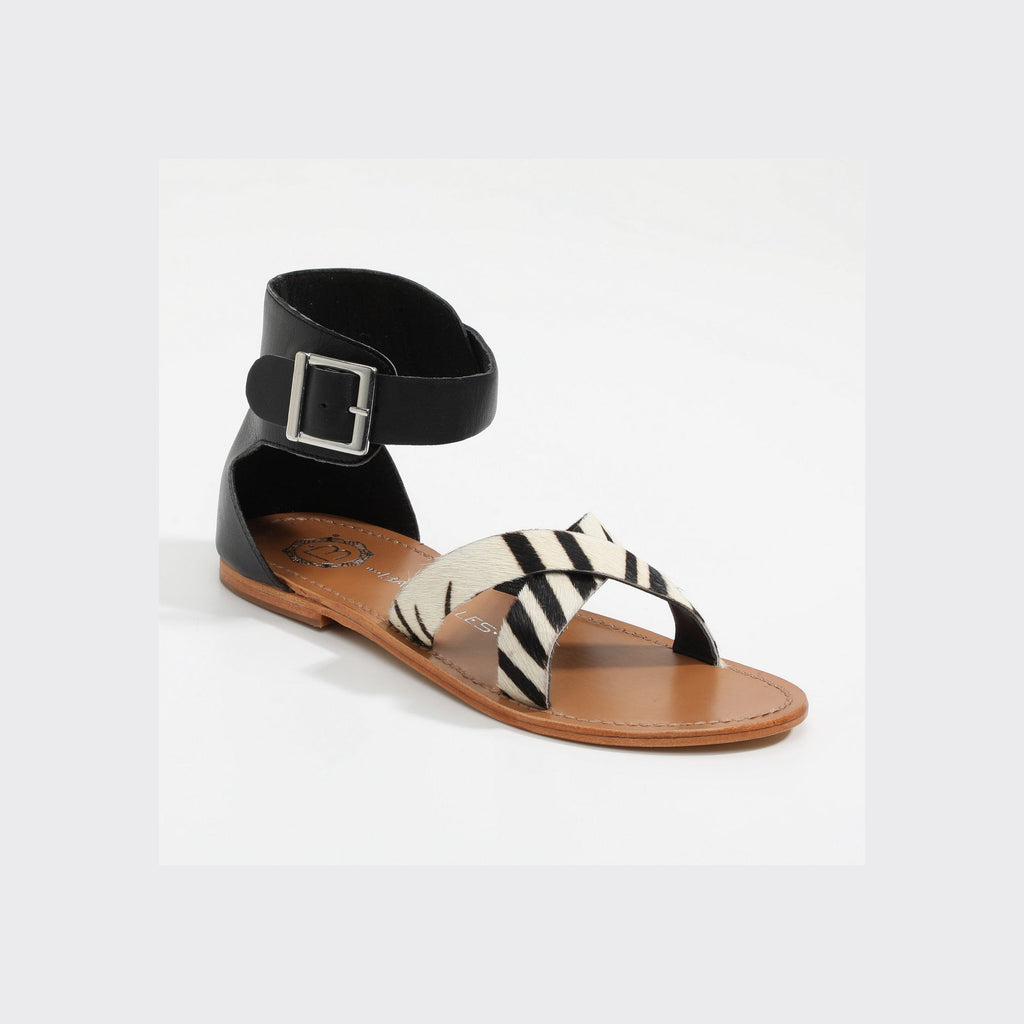 Sandales Kalie - Zebra / Noir - Les Bagatelles - Les Bagatelles* - The Bradery