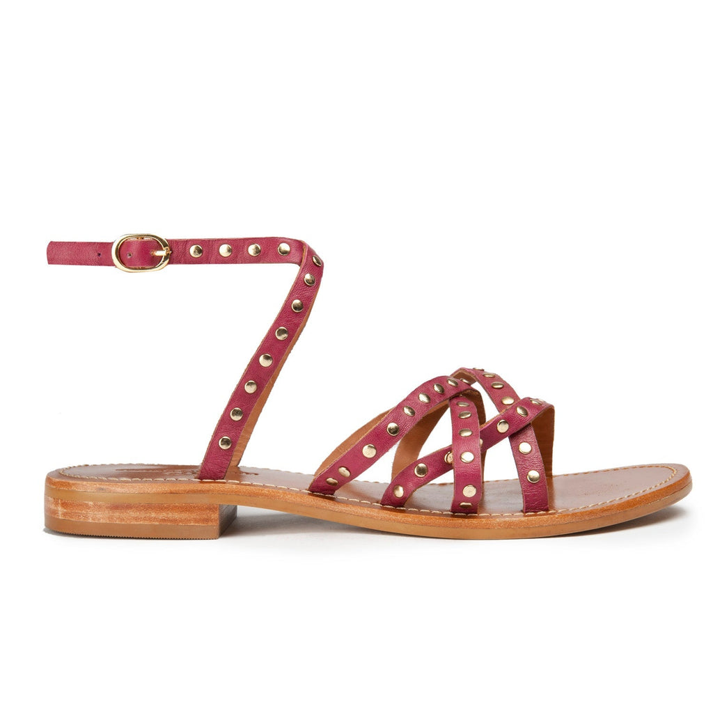 Sandales Murias - Framboise - Couleur Pourpre - Couleur Pourpre* - The Bradery