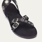Sandales Python Laurette Noir