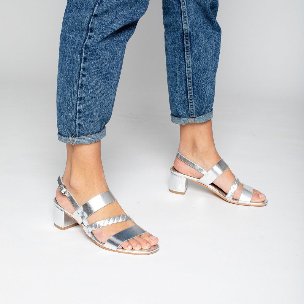 Sandales Tendance Dezba - Silver - Les Bagatelles - Les Bagatelles* - The Bradery