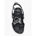 White Sun - Sandales Heia - Black Buff - Black