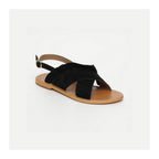 White Sun - Sandales Lilly - Suede Black - Black