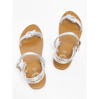 White Sun - Sandales Tendance Lirasou - Argent - Femme