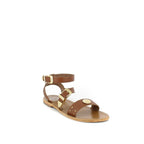 White Sun - Sandales Macarella - Marron Goat Leather - Marron