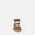 White Sun - Sandales Macarella - Marron Goat Leather - Marron