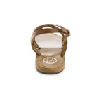 White Sun - Sandales Paraena - Buff Marron / Buff Gold - Gold+Marron