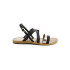 White Sun - Sandales Paraena - Buff Black / Buff Gold - Black+Gold