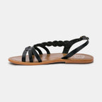 Sandales Tendance Satyre - Black Sandales Tendance Les Bagatelles