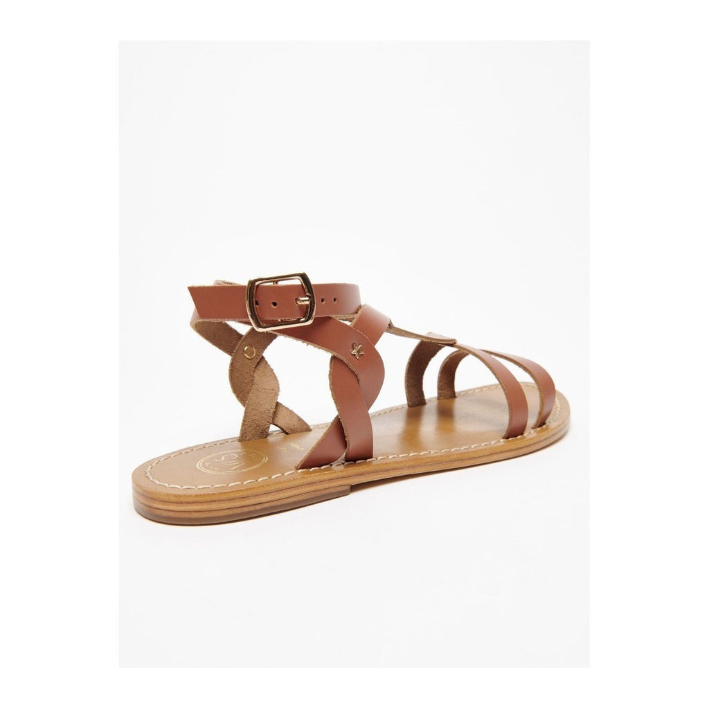 White Sun - Sandales Tendance Tiki - Camel - Femme