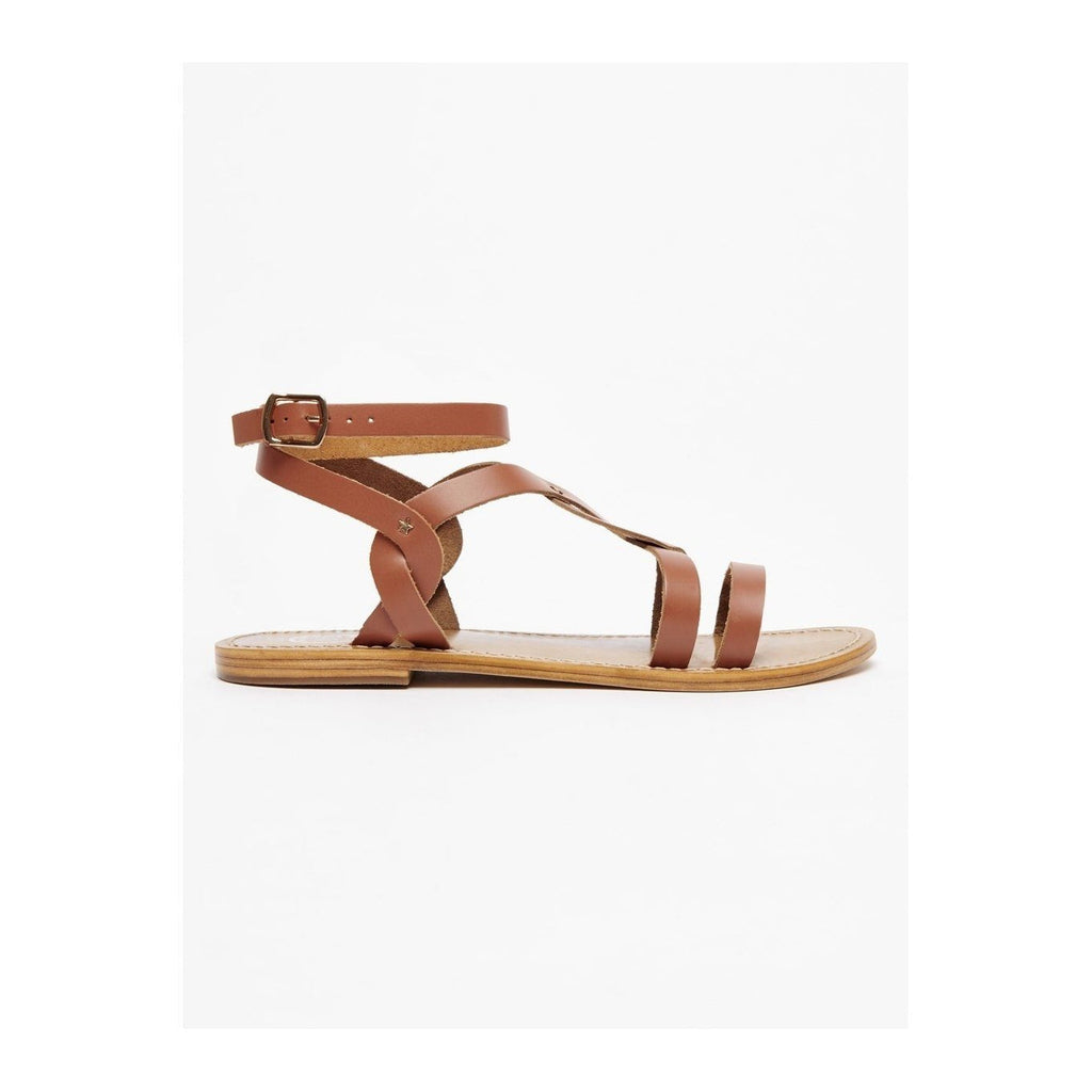 White Sun - Sandales Tendance Tiki - Camel - Femme