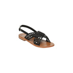 White Sun - Sandales Baishakh - Black Goat Leather - Black