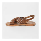 White Sun - Sandales Baishakh - Camel Goat Leather - Camel