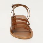 White Sun - Sandales Delaram - Marron Goat Leather - Marron