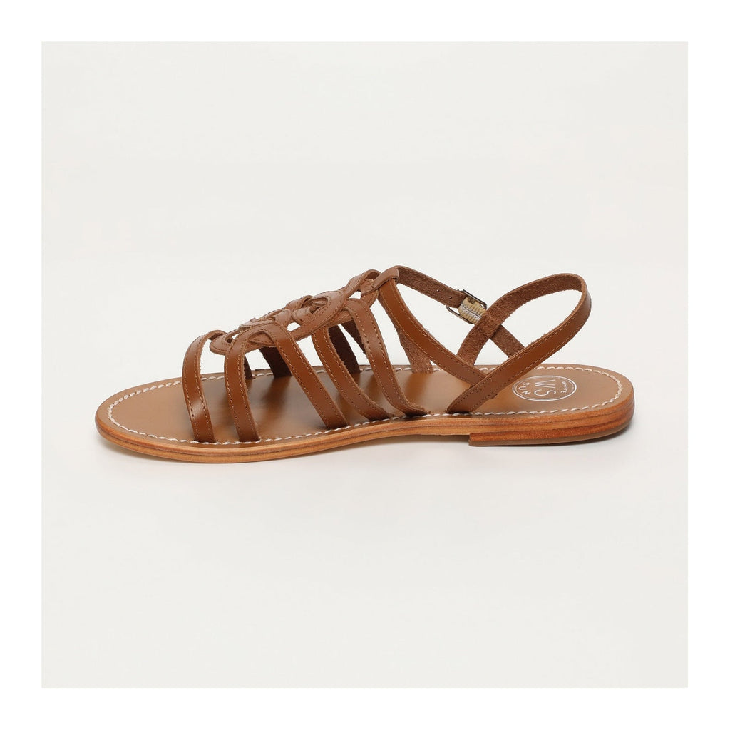 White Sun - Sandales Henna - Camel Buff - Camel