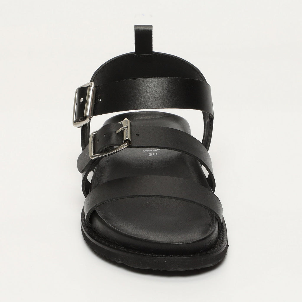 White Sun - Sandales Tamia - Black Buff - Black