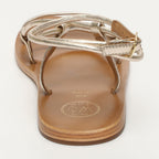 White Sun - Sandales Taylee - Platinium Metallic Nappa - Platinium