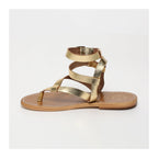 White Sun - Sandales Thea - Dark Gold Buff - Dark Gold