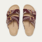 Sandales Timor Odette Bordeaux