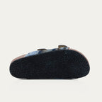 Sandales Tissu Odette Patchwork Denim