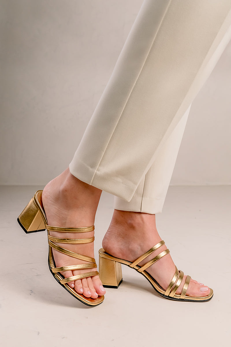 Sandales À Talons Luna - Dorado