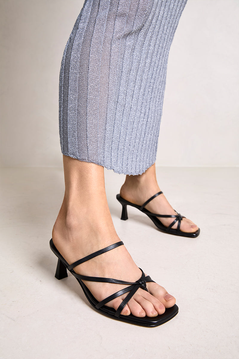 Sandales À Talons Manila - Negro