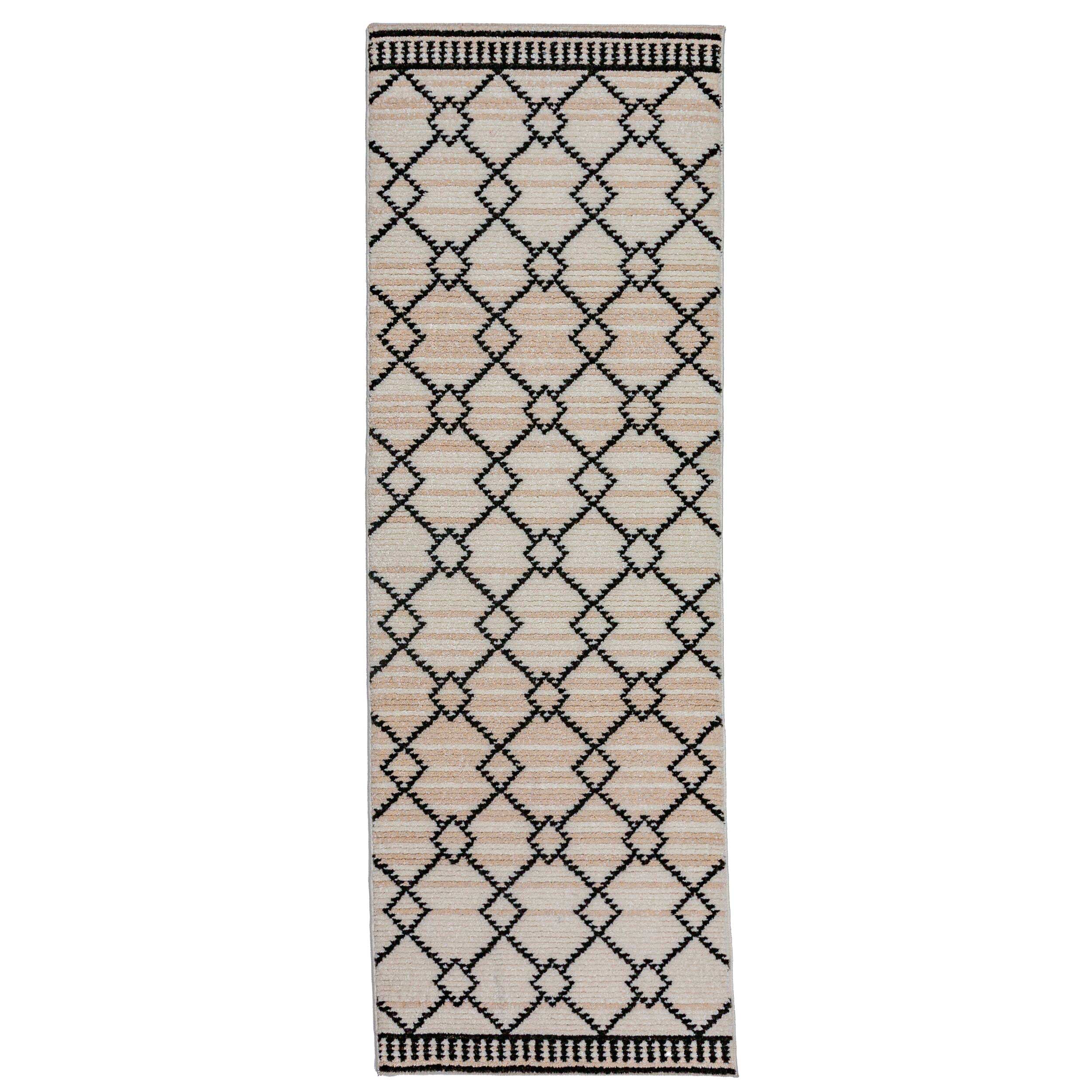 Allia Diamond - Tapis Moderne De Couloir