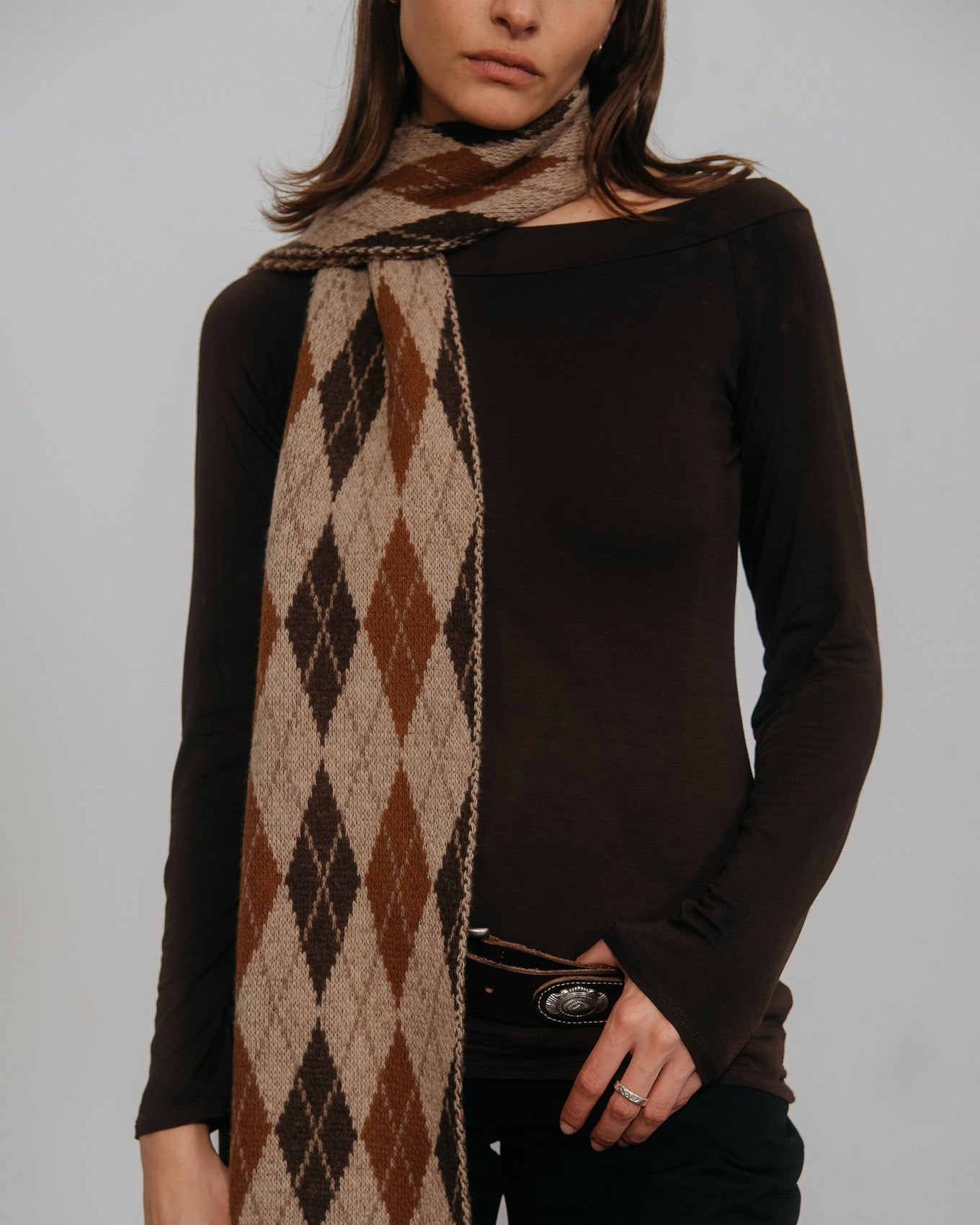 Écharpe Ramona - Marron