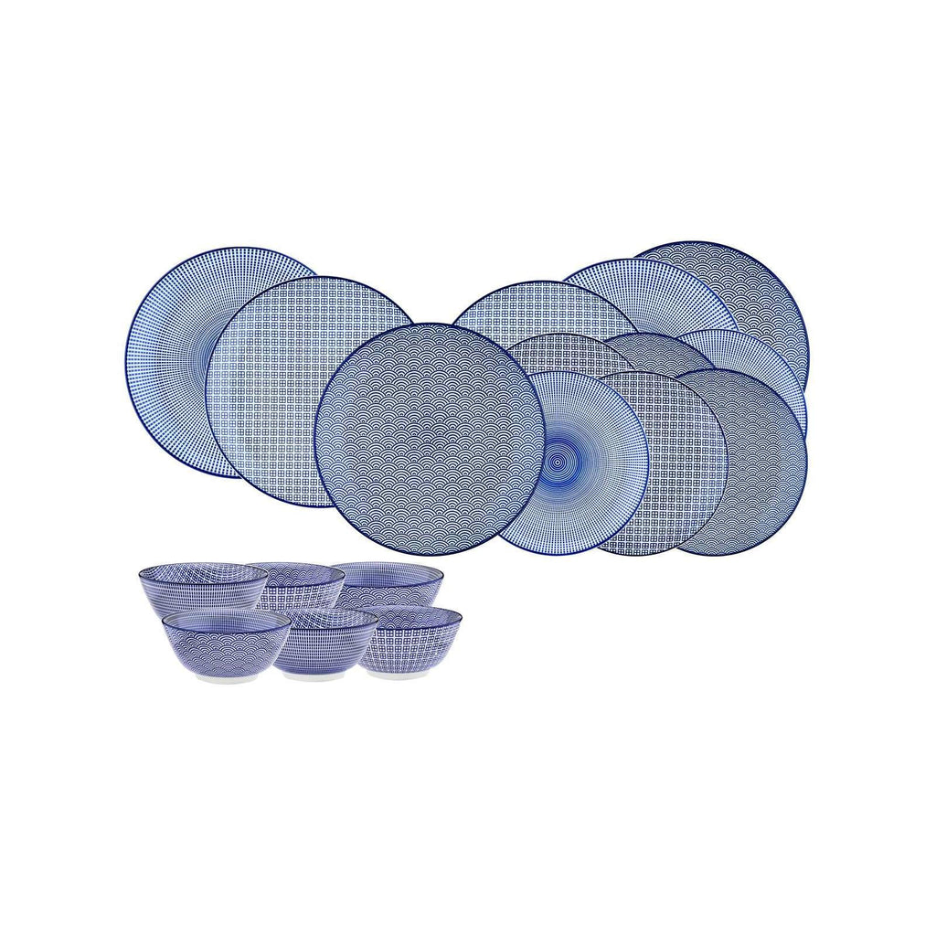 Service Les Essentiels - 18 Pièces - Dark Blue - Björn - The Bradery