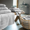 Serviette De Toilette - Argent - Perle De Coton - The Bradery