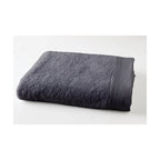 Serviette De Toilette - Gris Anthracite - Perle De Coton - The Bradery
