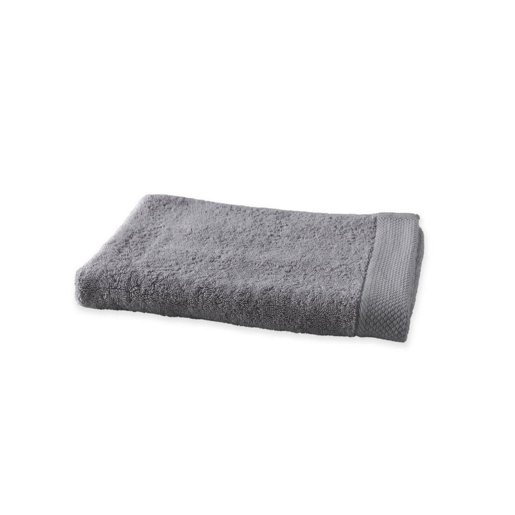 Serviette De Toilette - Gris Perle - Perle De Coton - The Bradery
