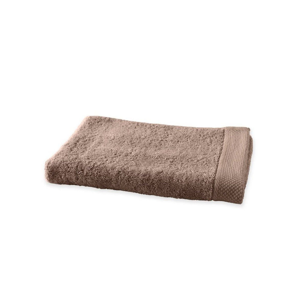 Serviette De Toilette - Taupe - Perle De Coton - The Bradery