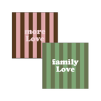 Serviette En Papier Family Love